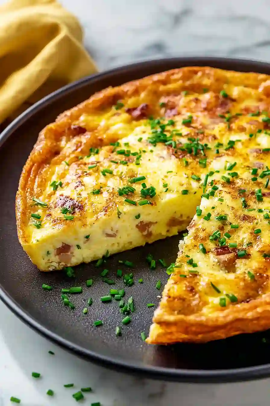 crustless quiche lorraine
