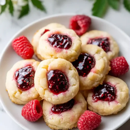 cream cheese thumbprint cookies