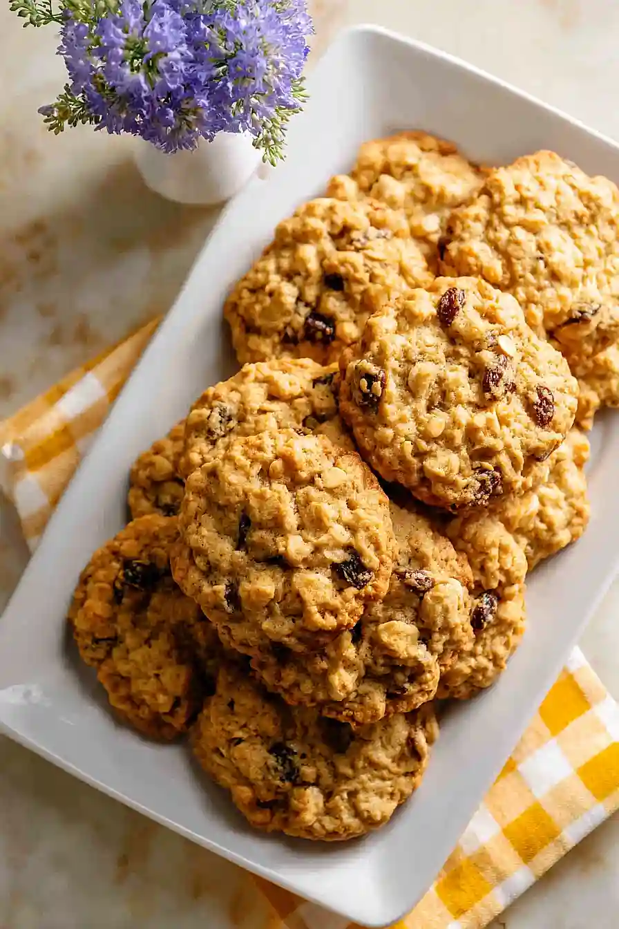 peanut butter oatmeal raisin cookies