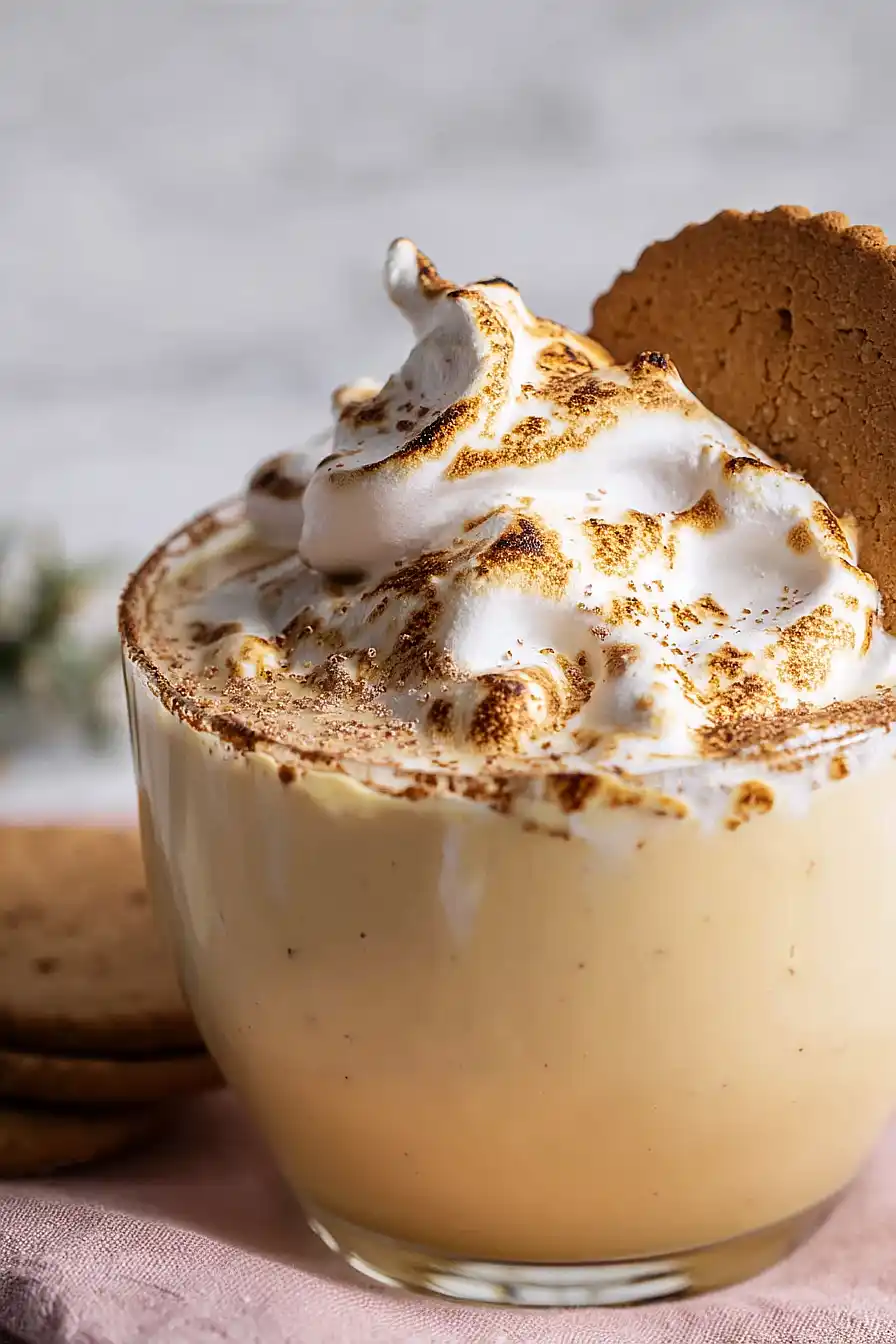 Festive Gingerbread Eggnog