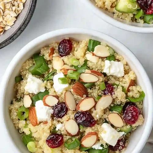 cranberry quinoa feta salad