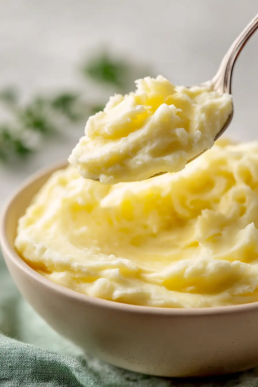 mashed potatoes without butter