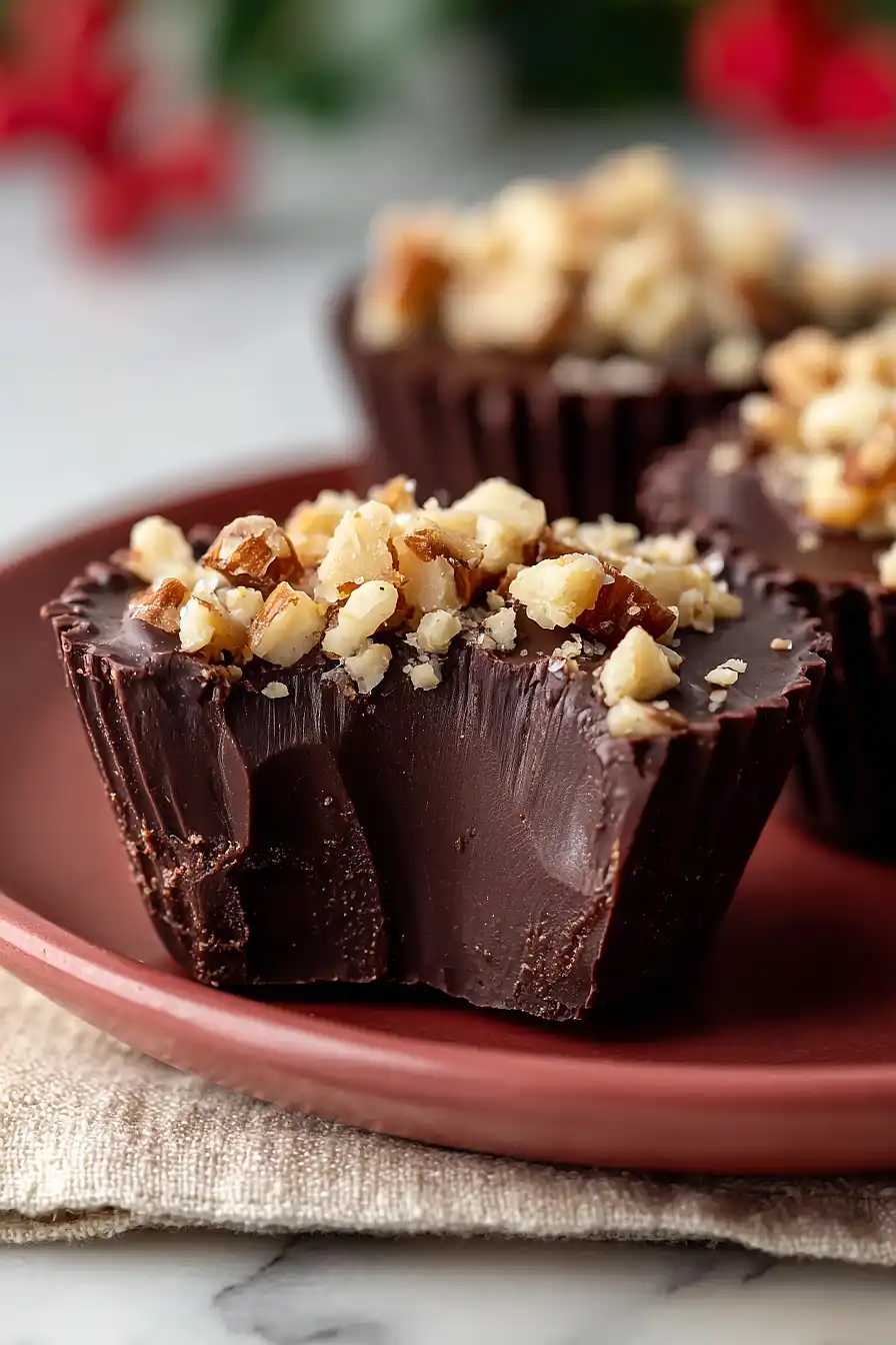 chocolate truffle cups