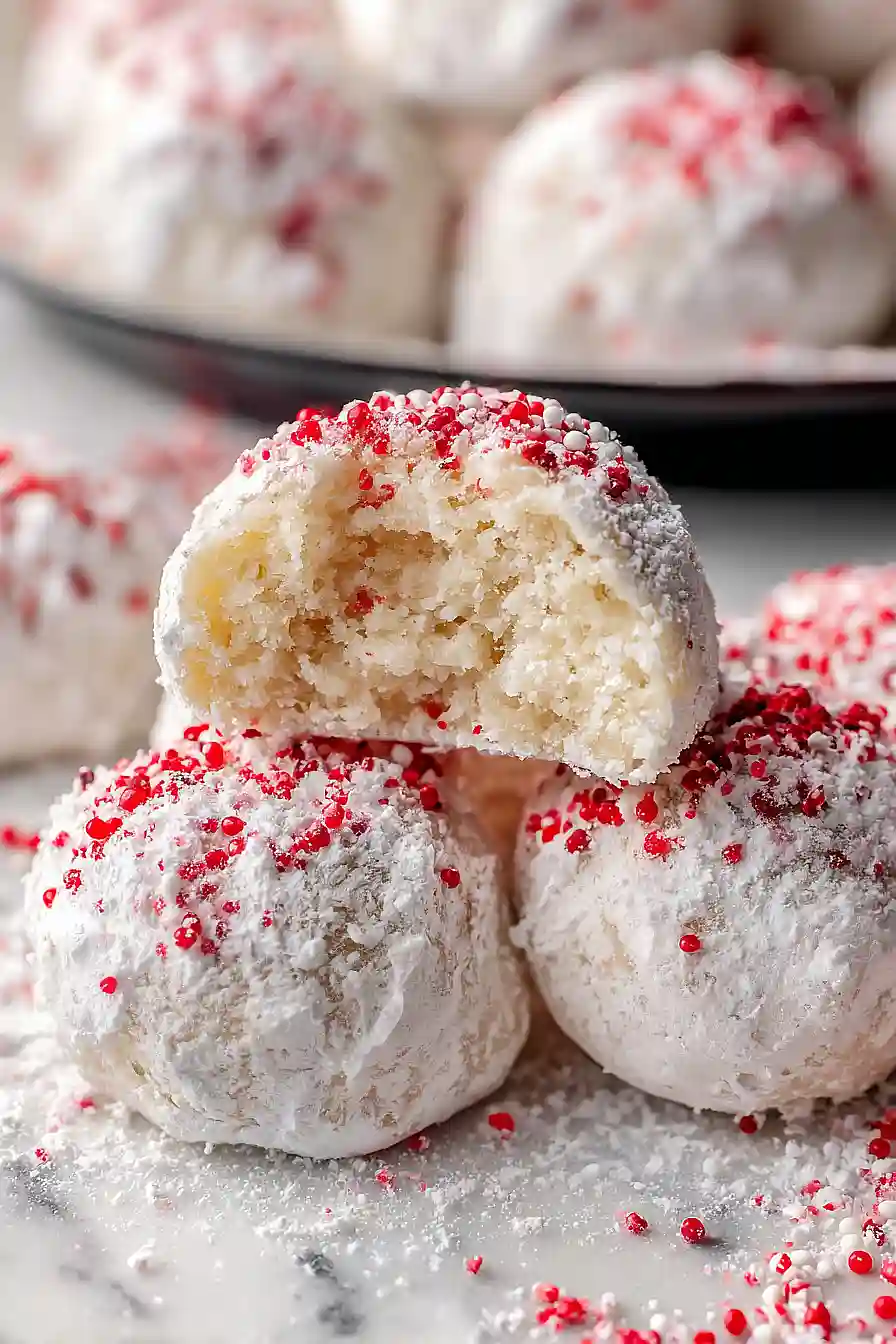 peppermint russian tea cakes