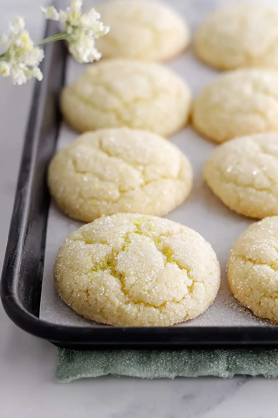 lemon sugar cookies