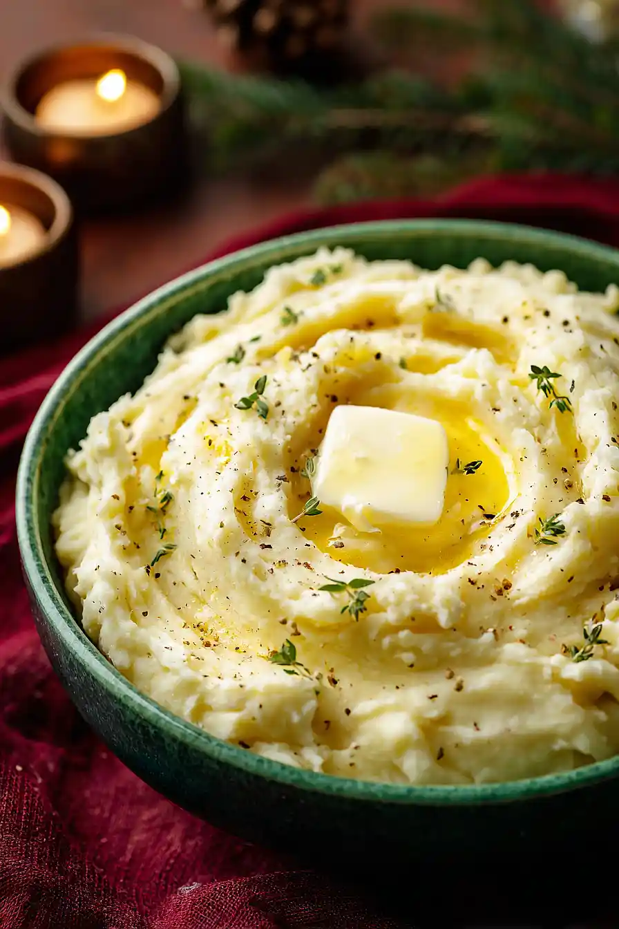 mashed potatoes without milk
