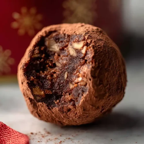 chocolate date truffles