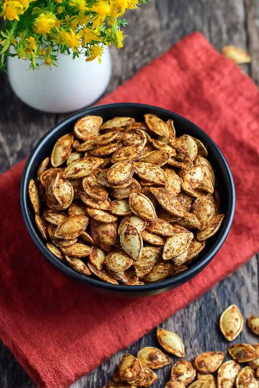 Cajun Spiced Pumpkin Seeds