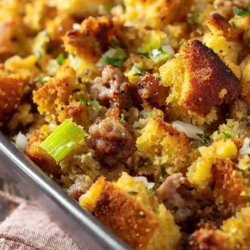 italian sausage cornbread stuffing