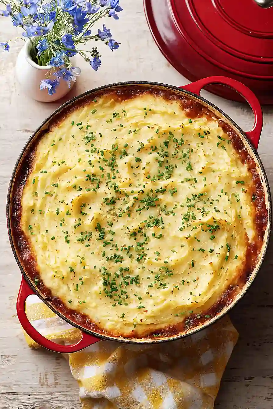 Dutch Oven Shepherd S Pie