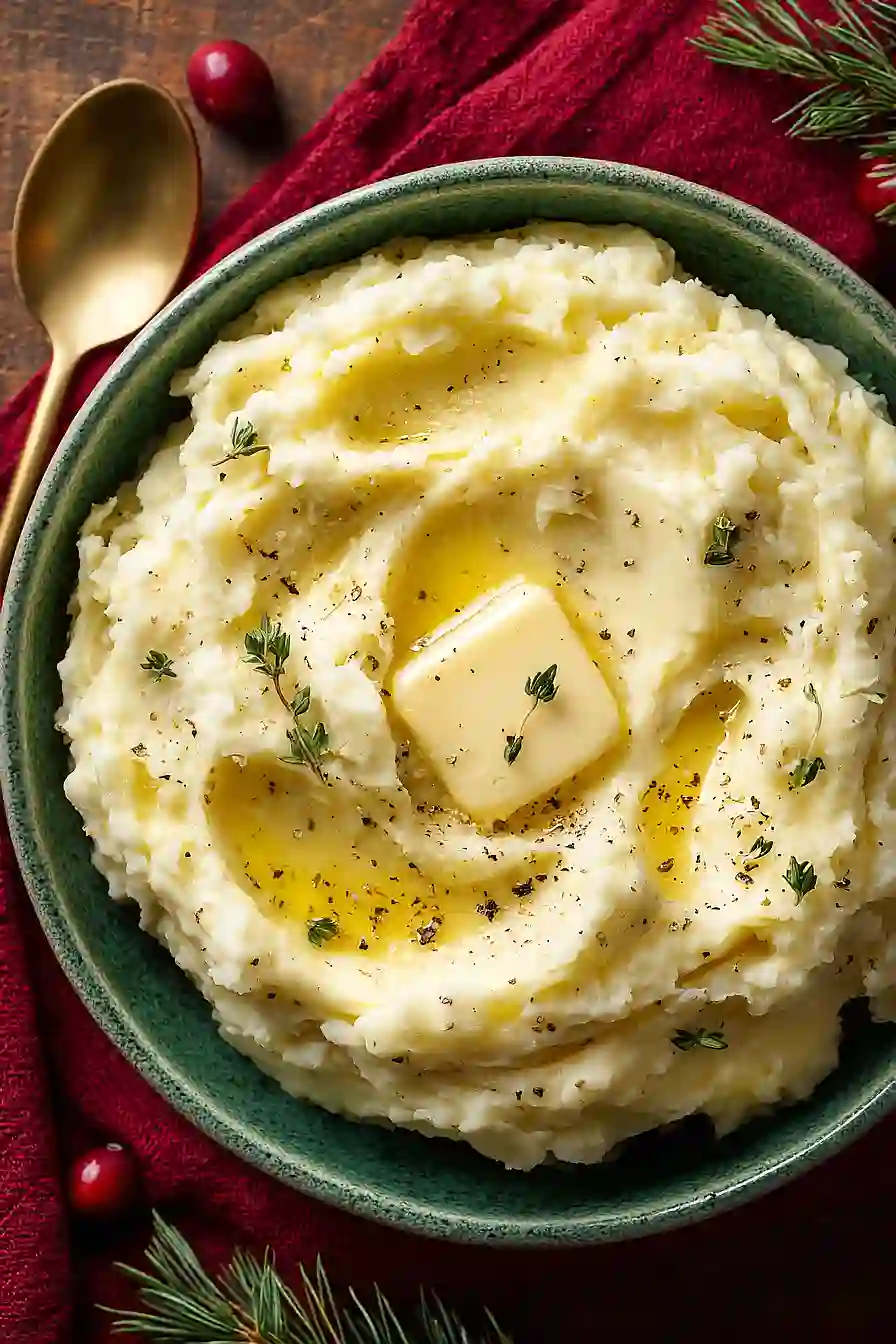 mashed potatoes without milk