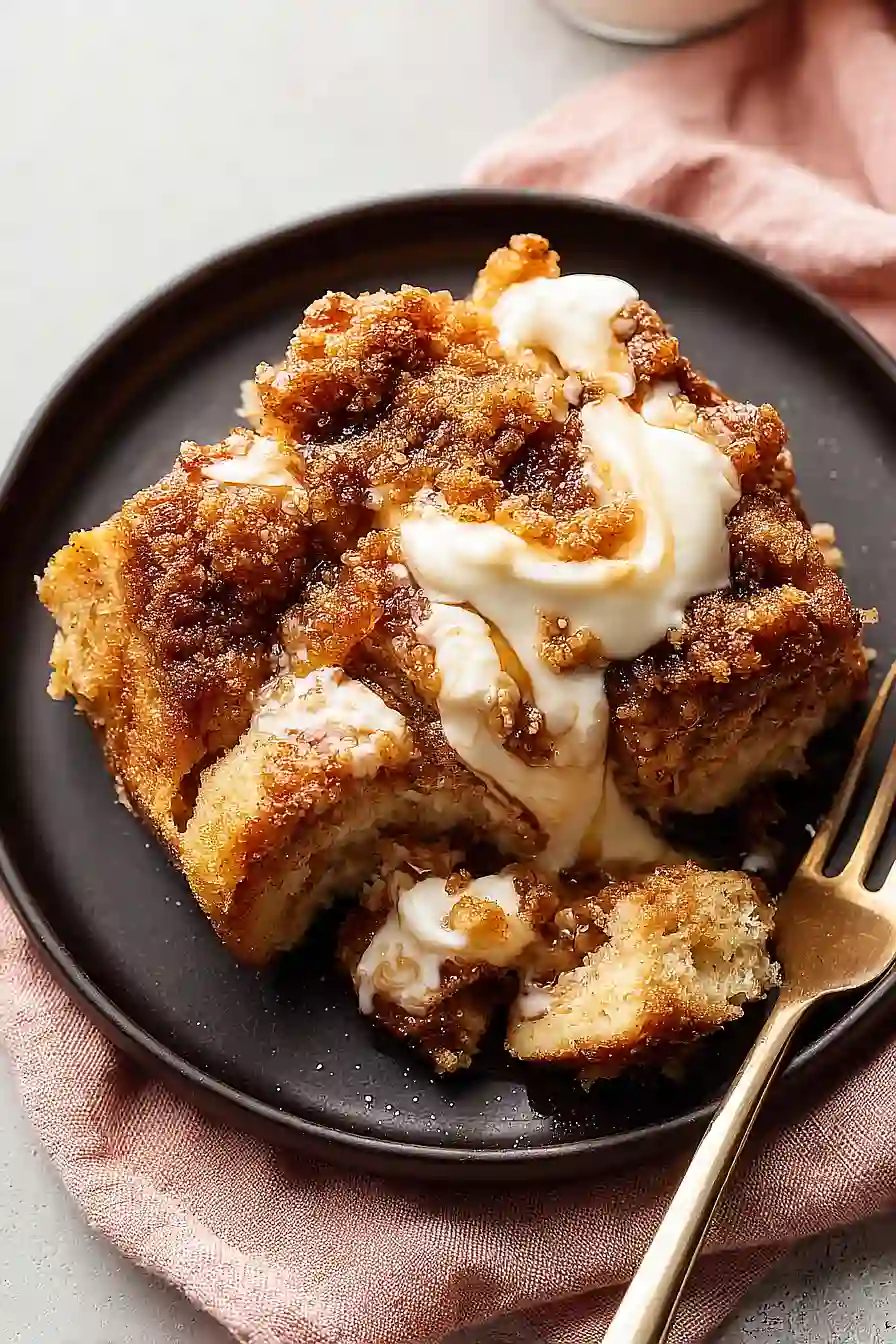 cream cheese french toast casserole