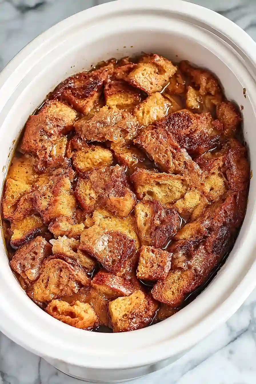 crockpot french toast casserole
