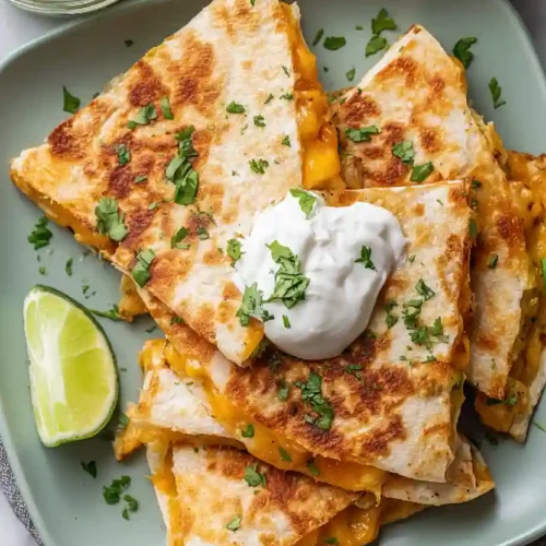 chicken quesadillas