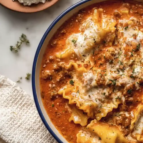 lasagna soup with ricotta