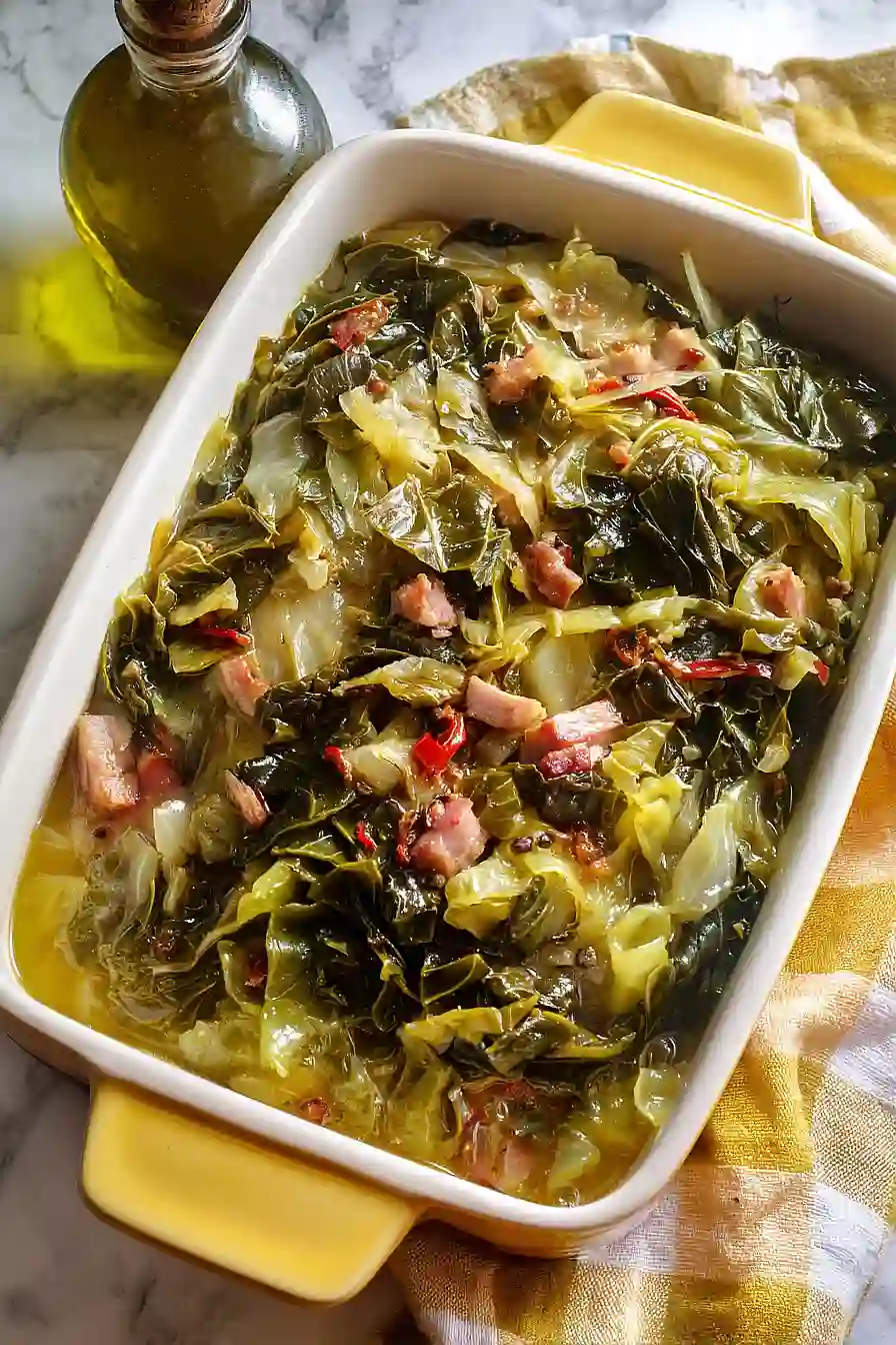 collard greens and cabbage