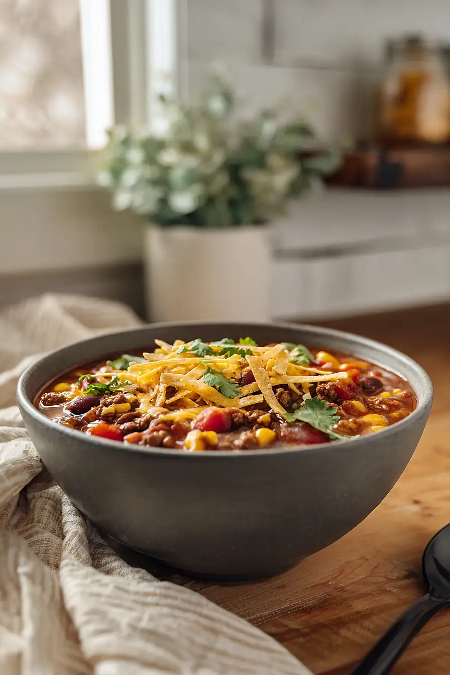 7 can taco soup recipe with ranch dressing