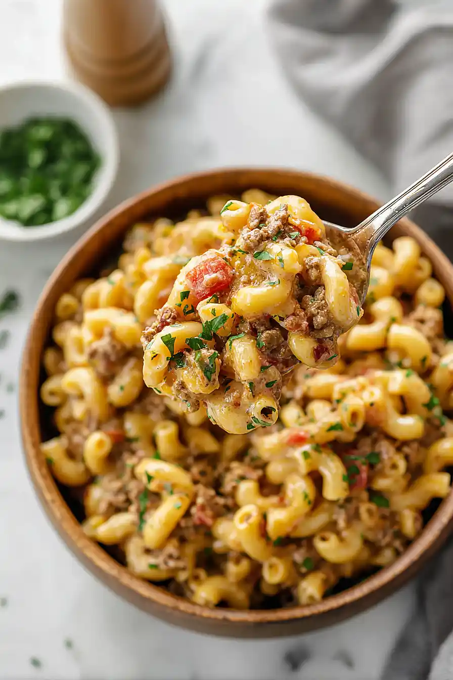 crockpot hamburger helper