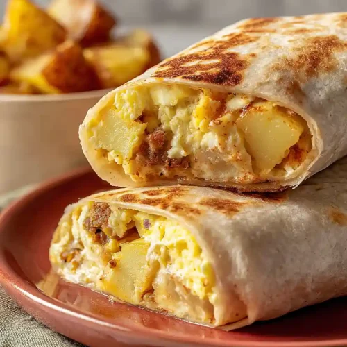 cottage cheese breakfast burrito