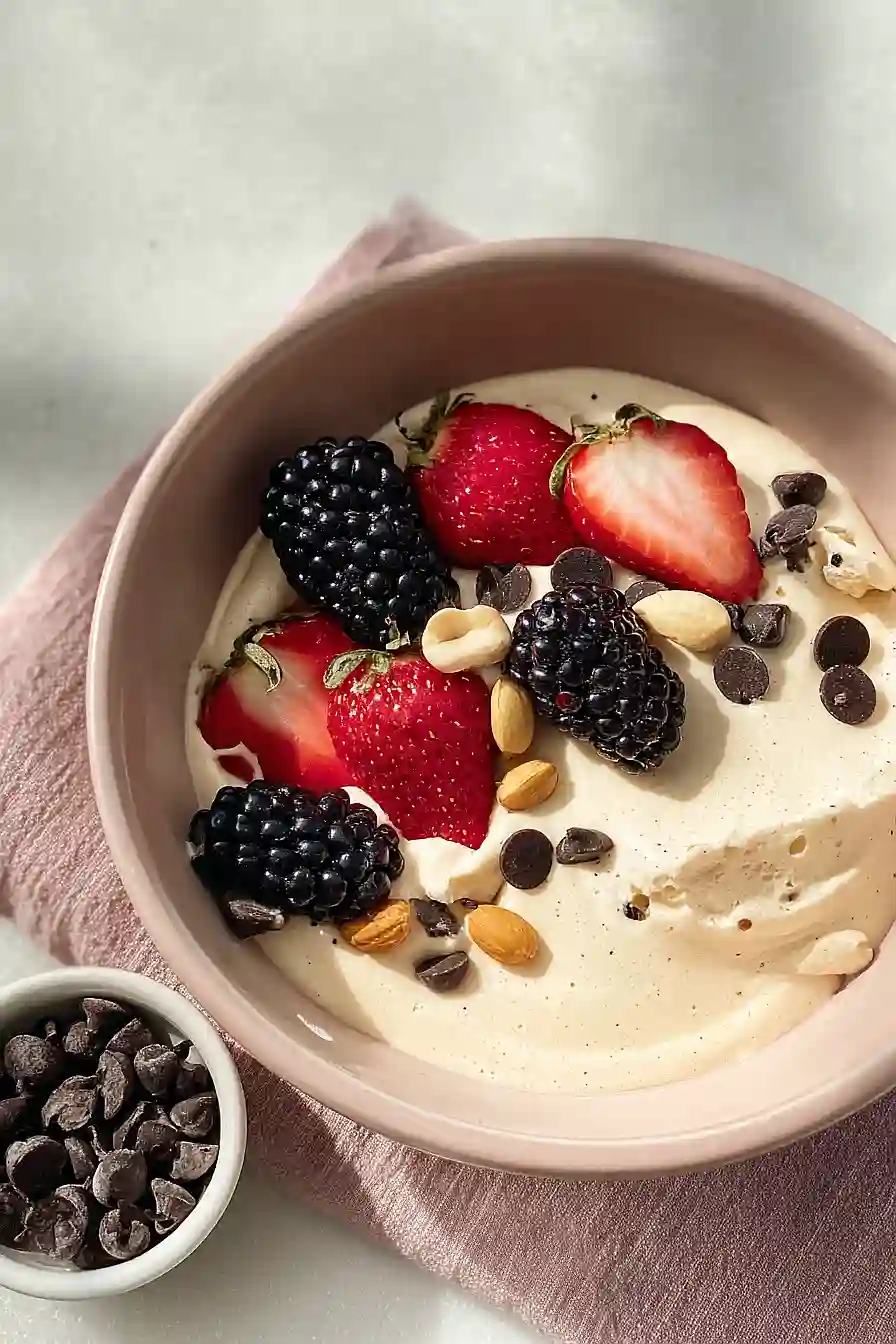 single serve cottage cheese cheesecake