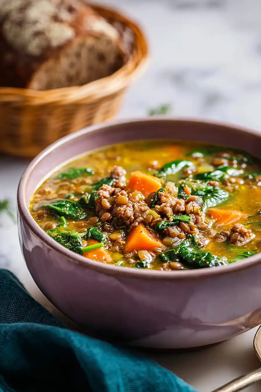 lentil and sausage soup