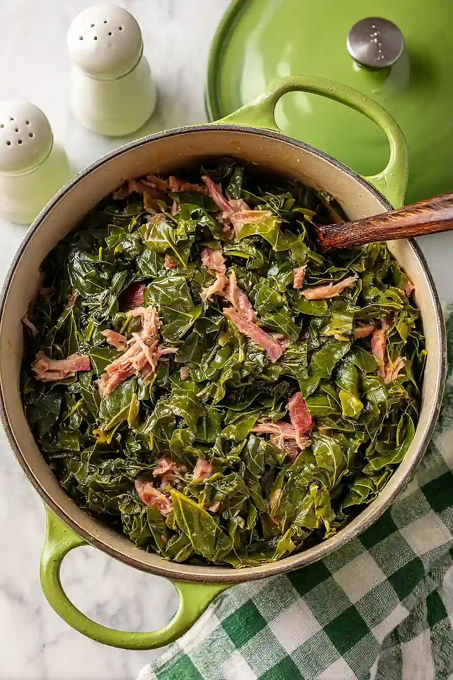 southern collard greens with ham hocks
