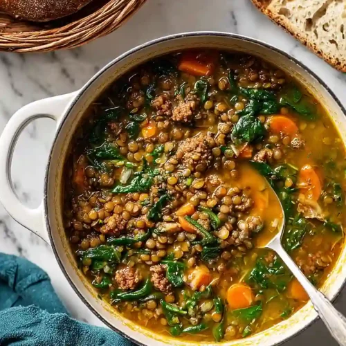 lentil and sausage soup