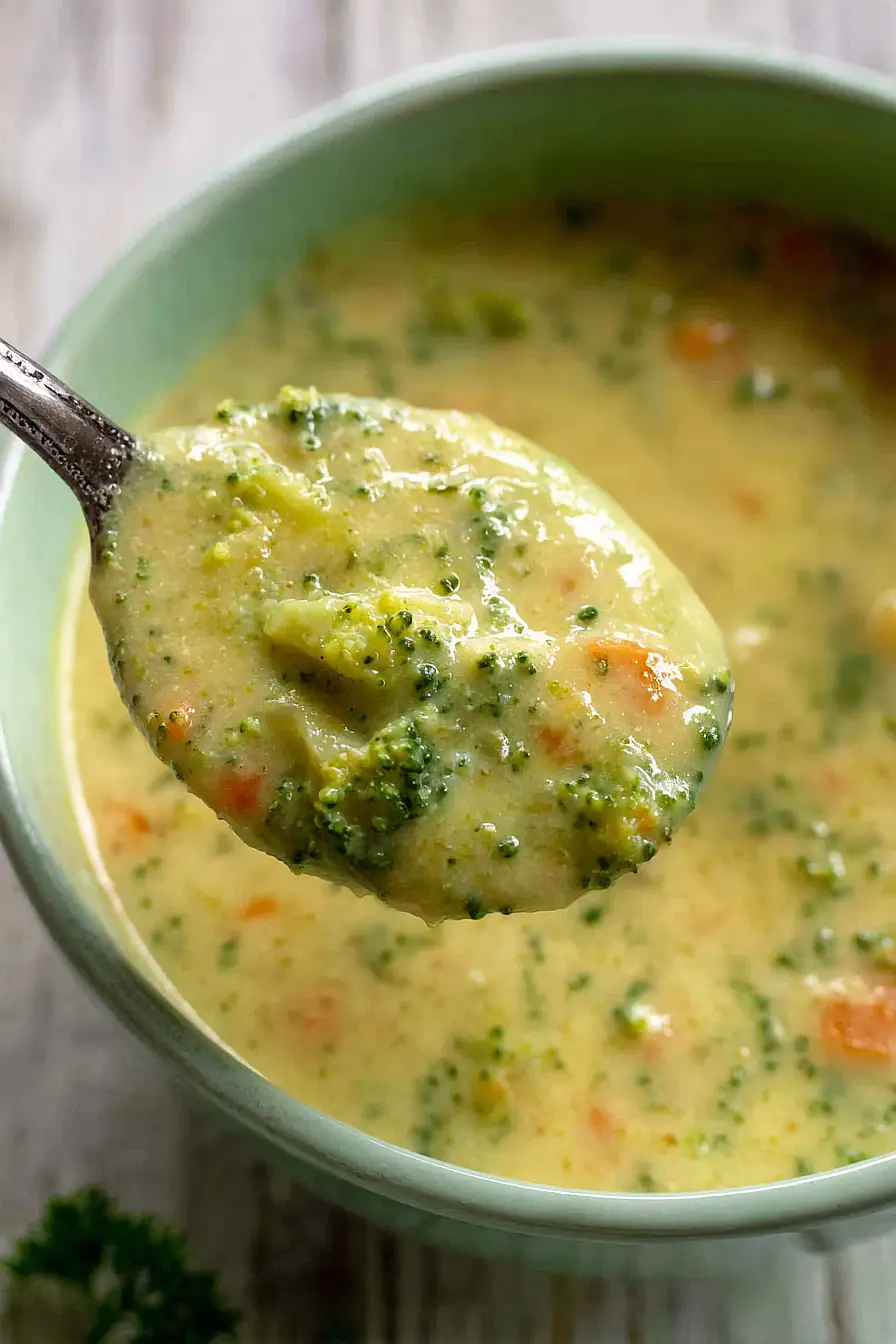 low sodium broccoli cheddar soup