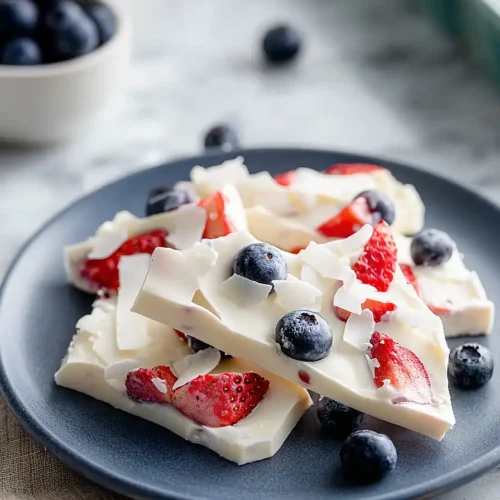 healthy frozen yogurt bark