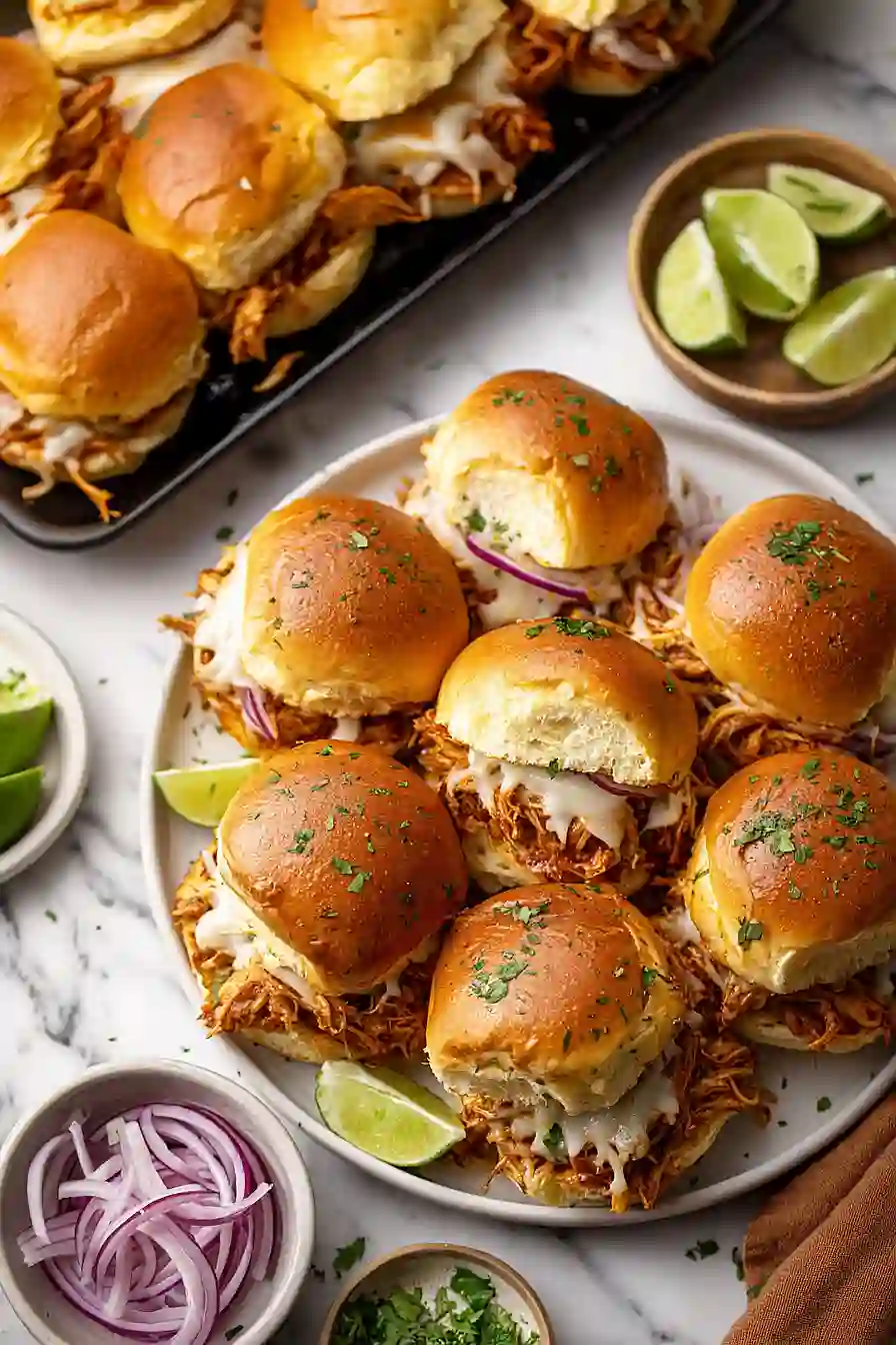 bbq chicken sliders
