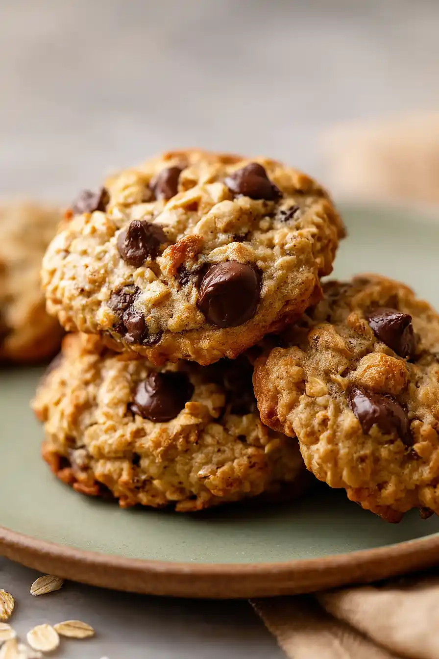 cottage cheese and oat cookies