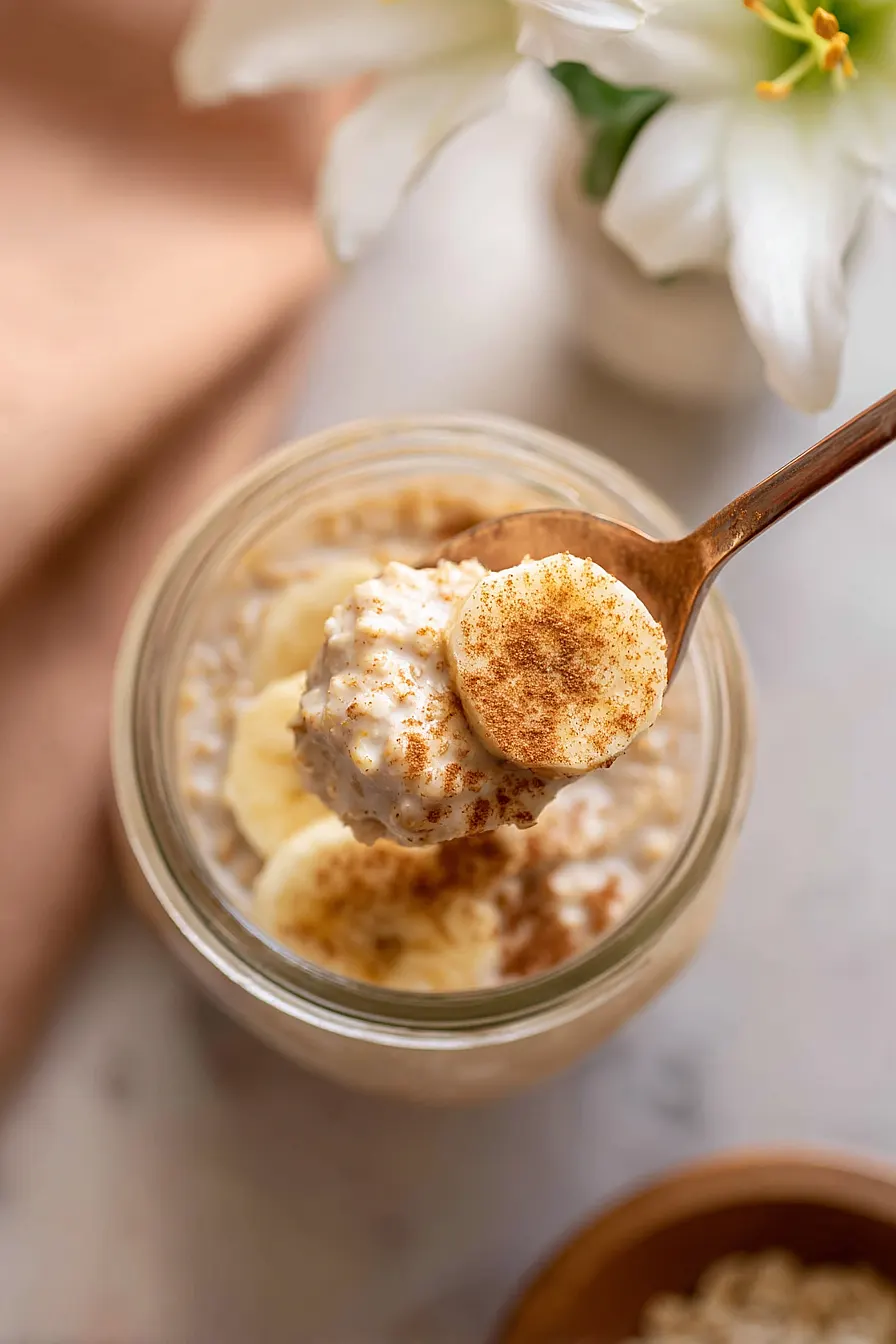 overnight oats with vegan protein powder