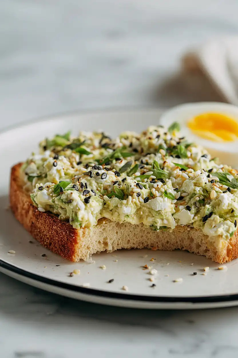 cottage cheese breakfast toast