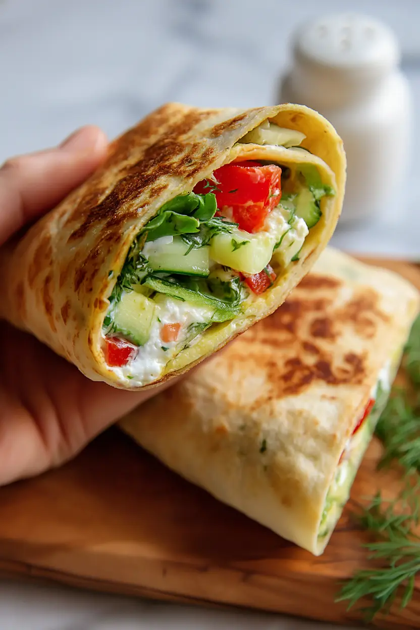 cottage cheese wraps