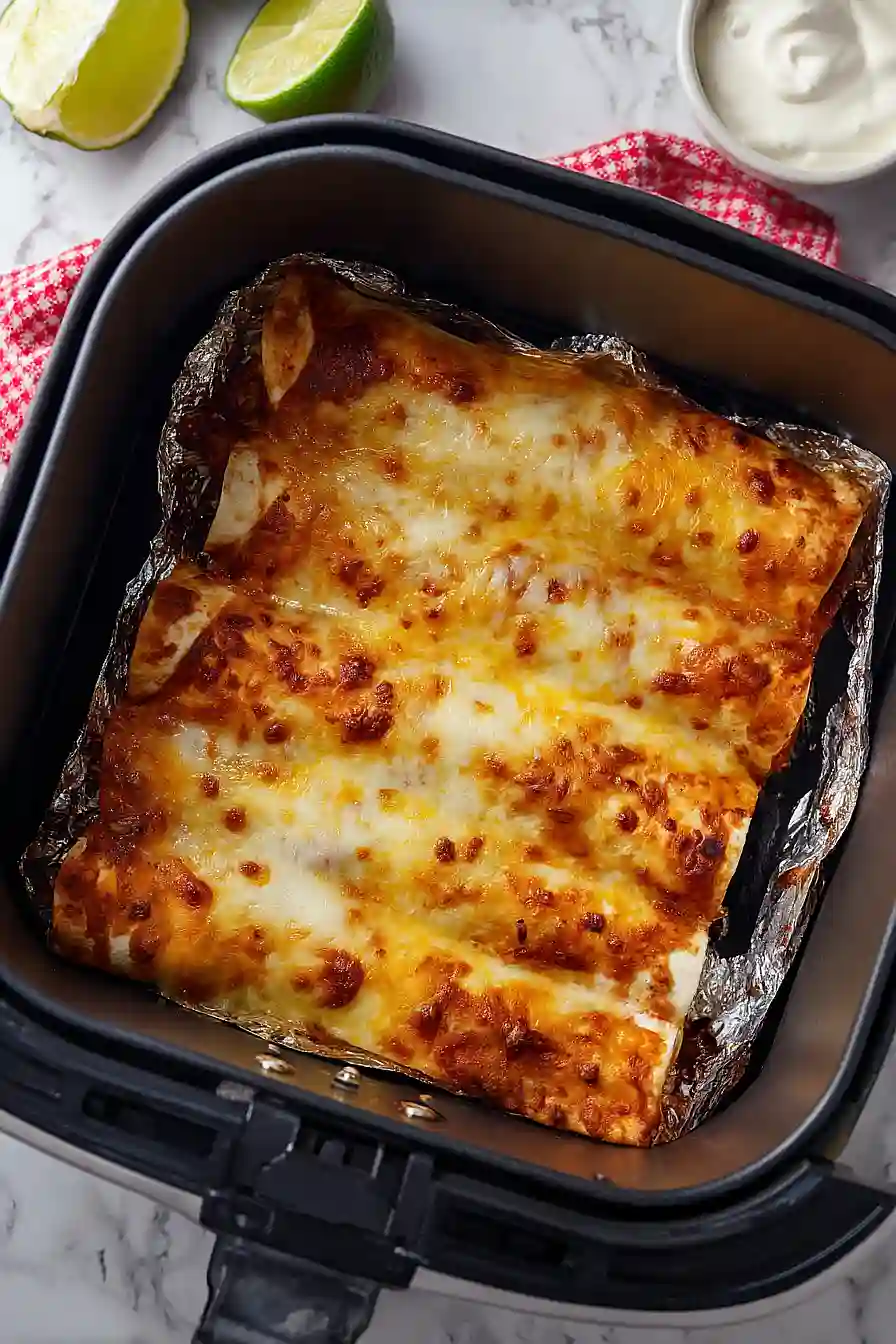 air fryer beef enchiladas