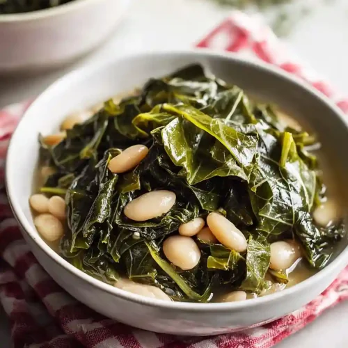 collard greens and beans