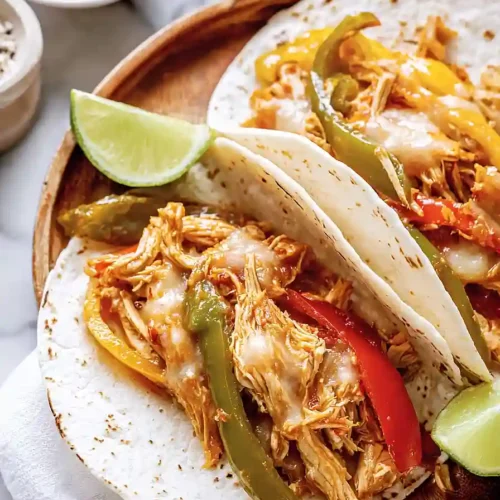 crockpot chicken fajitas