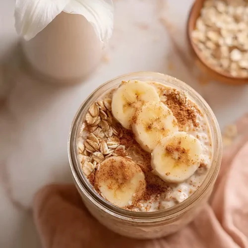 overnight oats with vegan protein powder