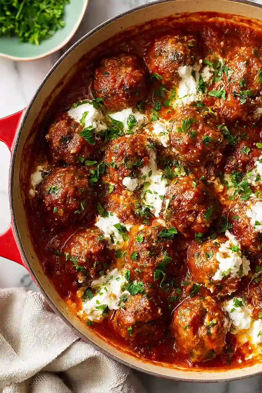 ricotta meatballs