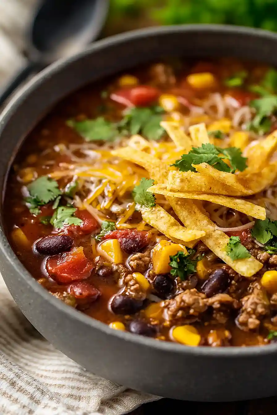 7 can taco soup recipe with ranch dressing