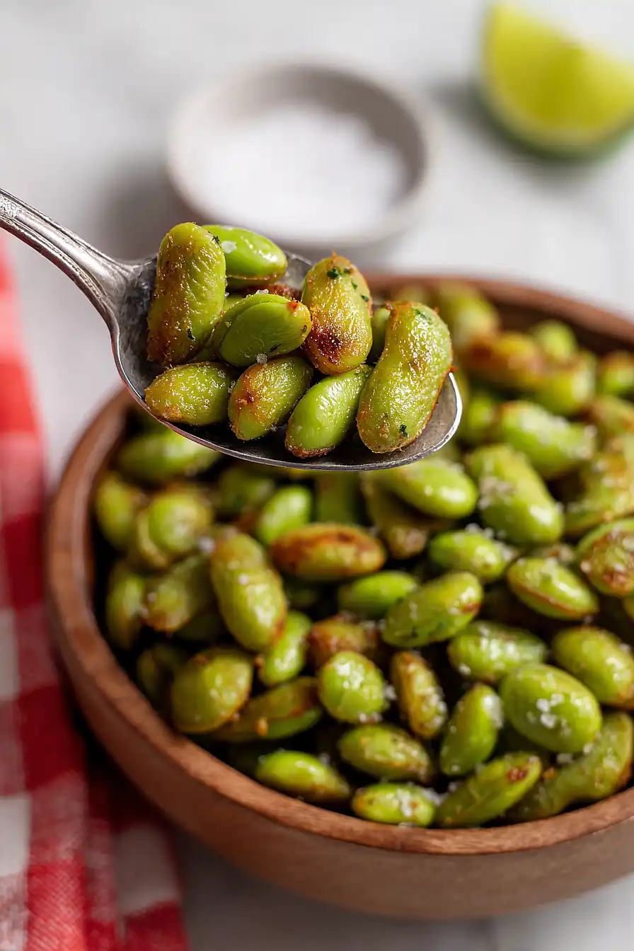 roasted edamame