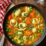 vegetable noodle soup