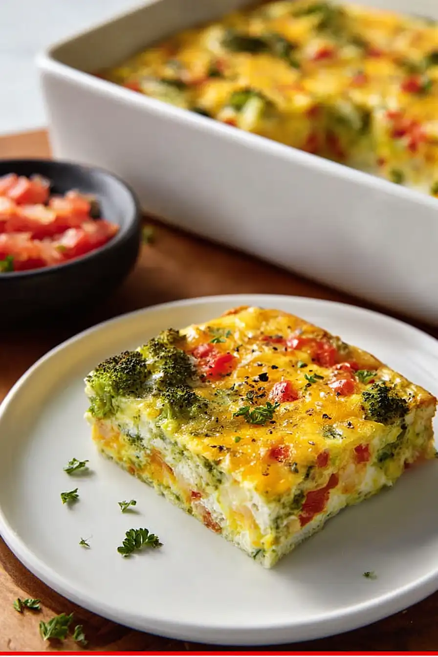 veggie egg casserole