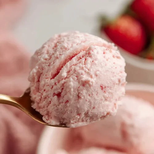 strawberry cottage cheese ice cream