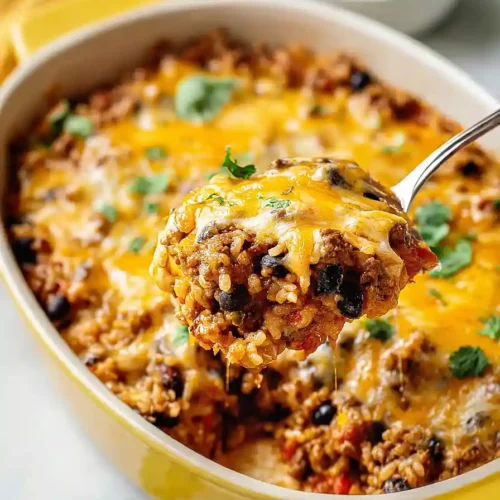 mexican ground beef casserole