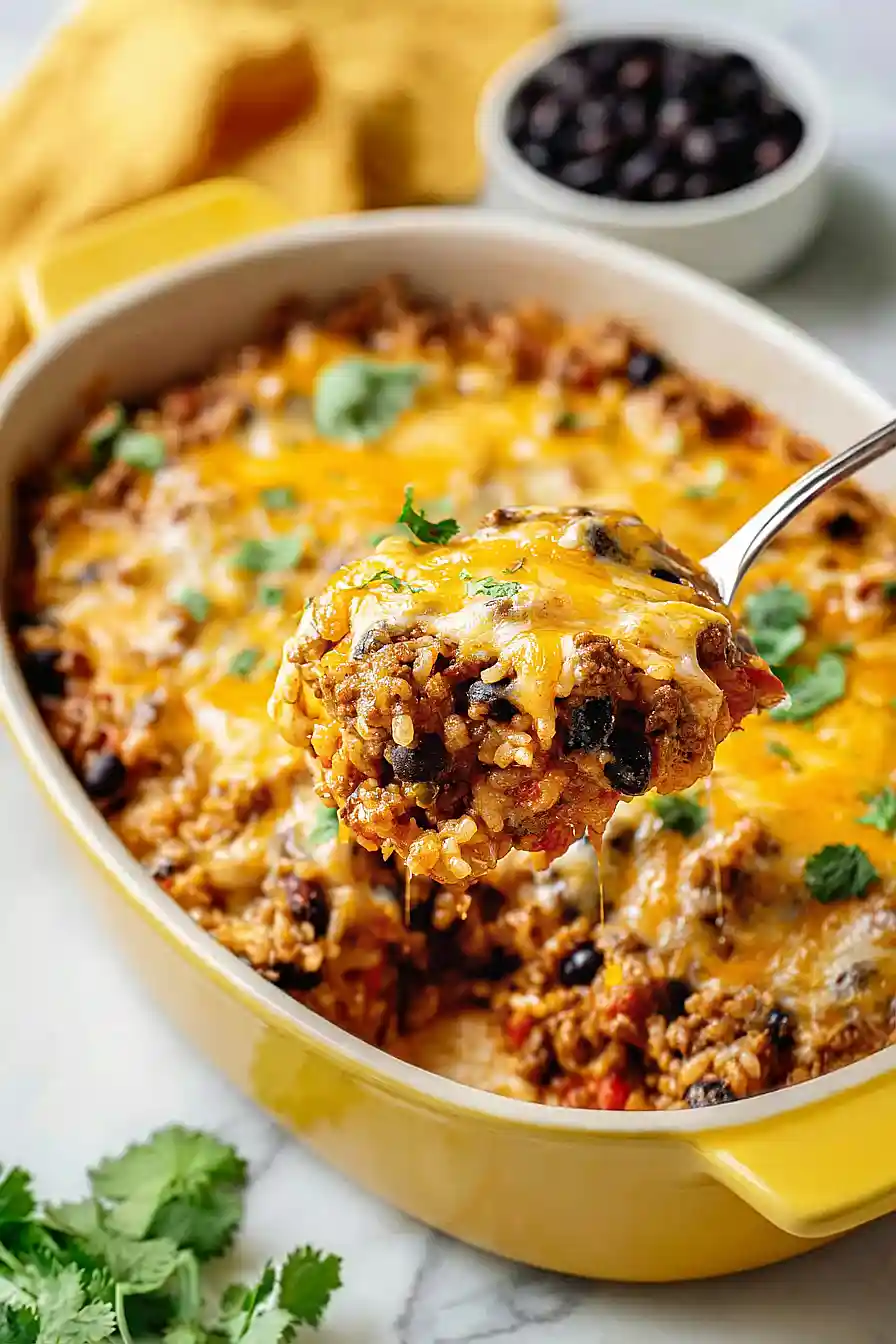 mexican ground beef casserole