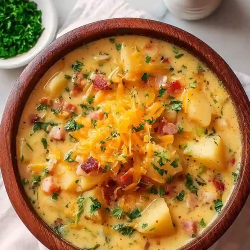 ham and bacon potato soup