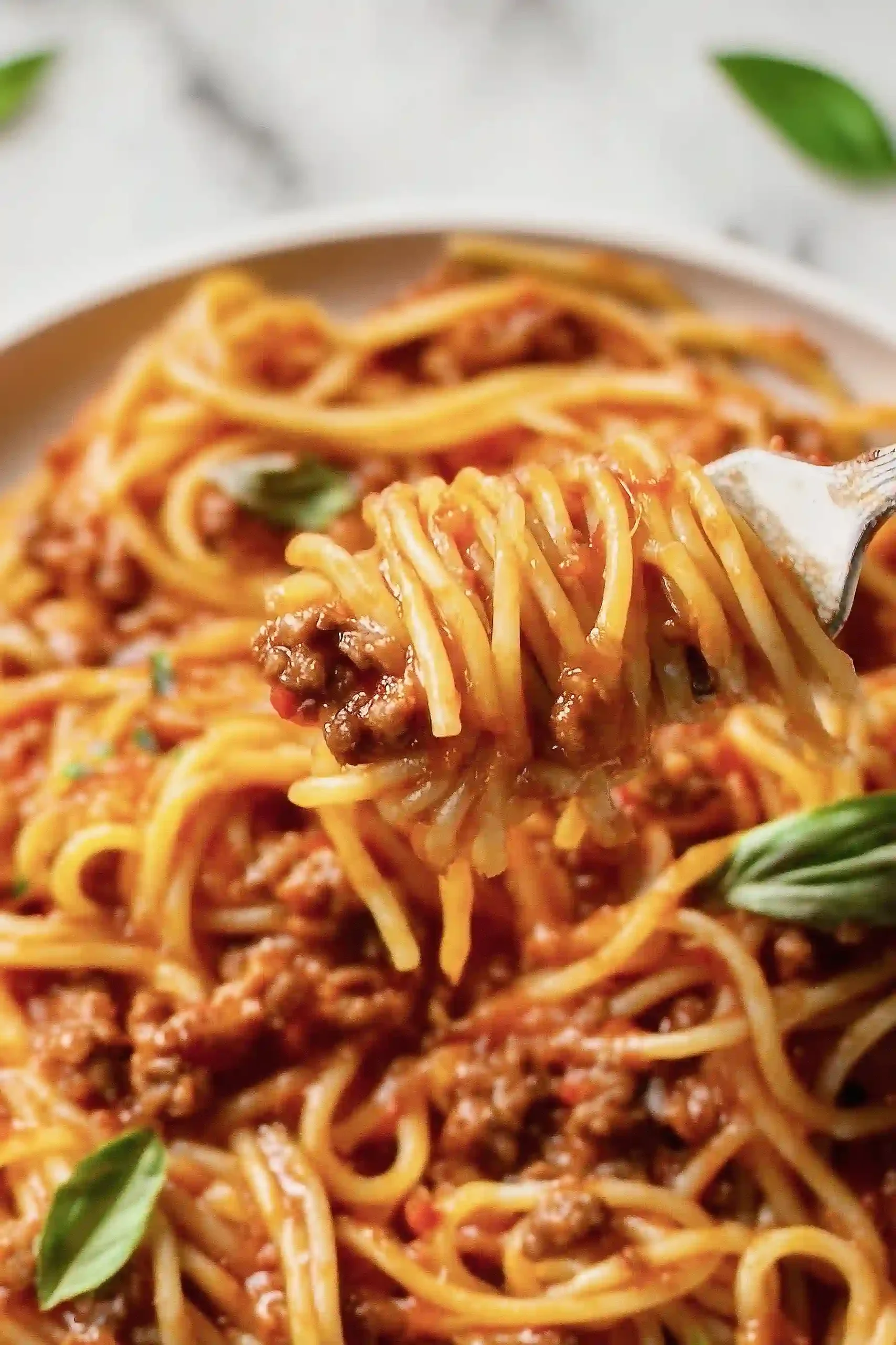 spaghetti with meat sauce