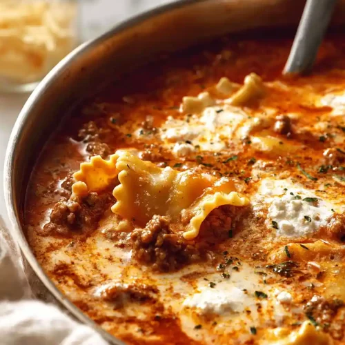 lasagna soup with ground beef