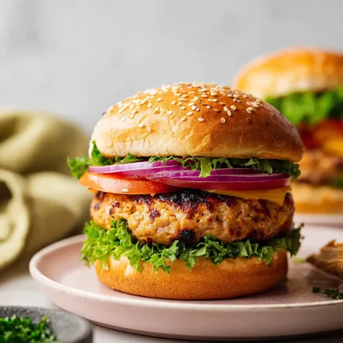 air fryer ground turkey burgers